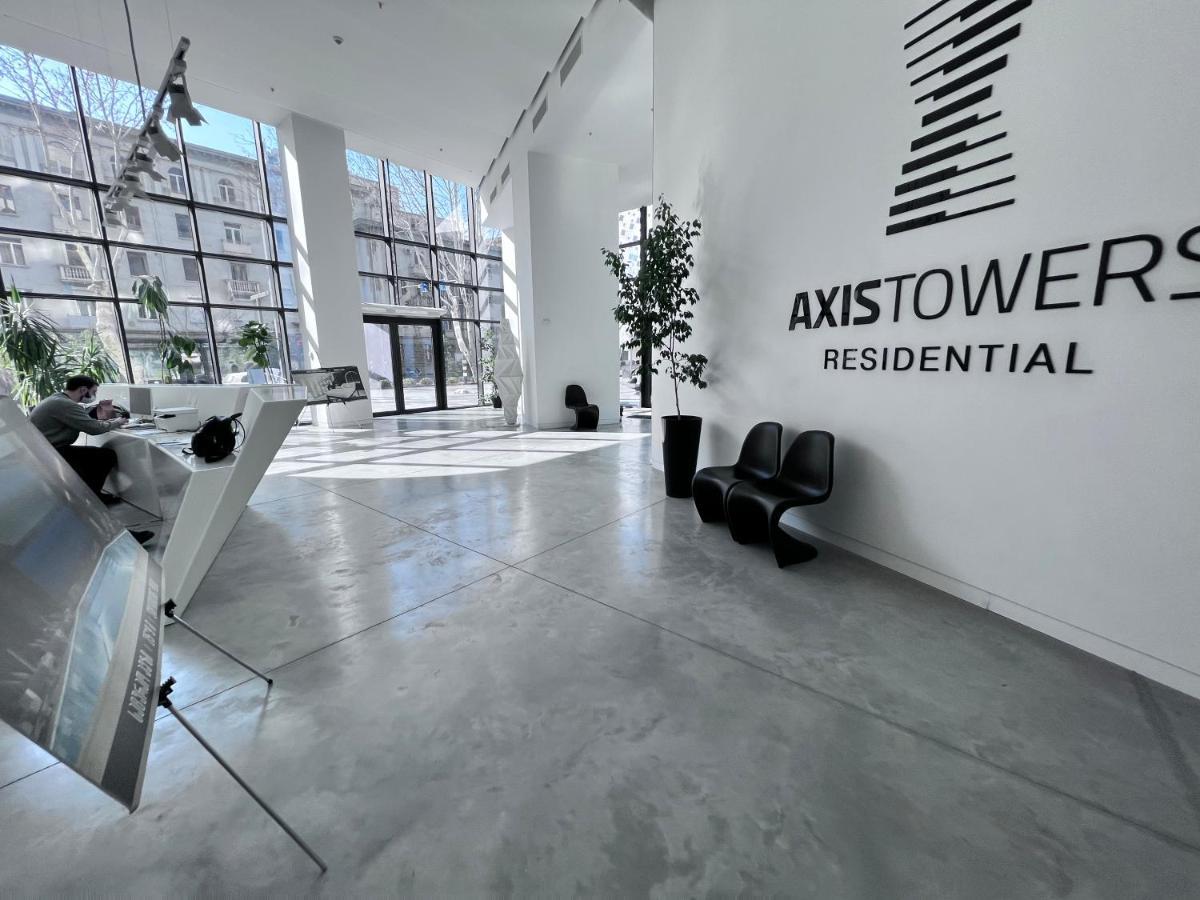 Apartment In Axis Towers, Tbilisi Business Center Esterno foto